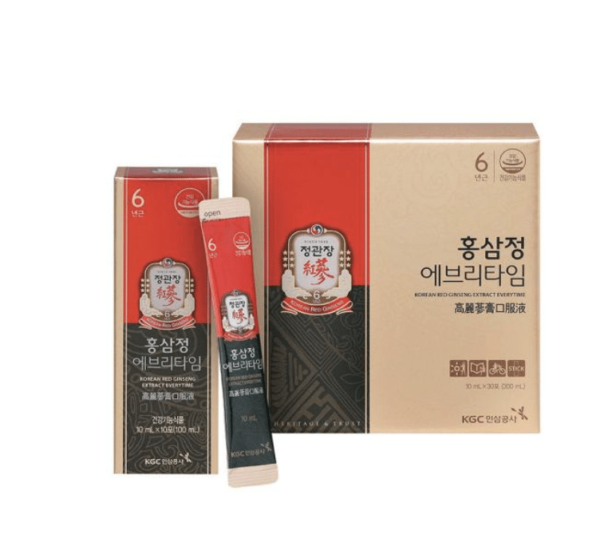 [Jungmol] Red Ginseng Tablet Everytime 10ml*30 sachets (30 days' supply)